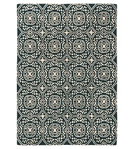 Chella Rug by Romo Ebony