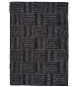 Chess Rug by Linie Design Charcoal