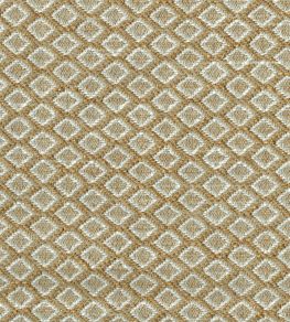 Chess Fabric by Titley and Marr Gold