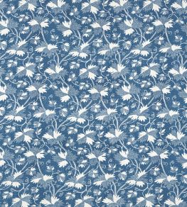 Chester Fabric by Thibaut Navy