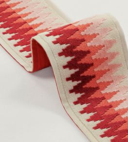 Chevron Braid Trimming by Romo Poppy Blaze