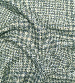 Chiff Chaff Plaid Fabric by Ian Sanderson Kingfisher
