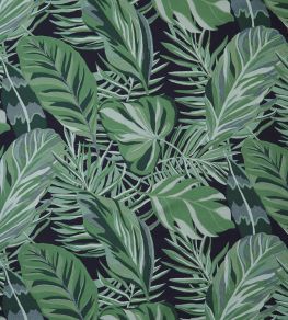 Chili Palm in Lovell Jacquard Fabric by Liberty Jade