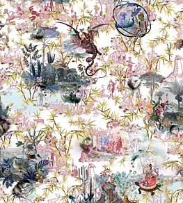 Reveries Fabric by Christian Lacroix Tomette