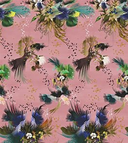 Oiseau Fleur Mural by Christian Lacroix Bourgeon