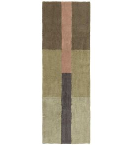 Chroma Runner Rug by Lorena Canals Dusty Pink