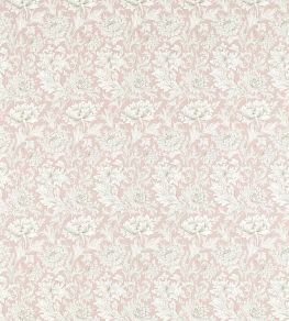 Chrysanthemum Toile Fabric by Morris & Co Cochineal Pink