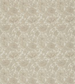 Chrysanthemum Toile Fabric by Morris & Co Sisal/Canvas