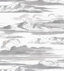 Cielo Wallpaper by Anna French Black & White