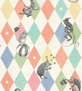Circus Corner Wallpaper by Rebel Walls Rainbow