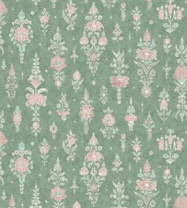 Citadel Wallpaper by Lewis & Wood Green Glaze