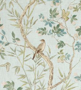 Claire Fabric by Thibaut Spa Blue