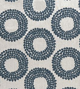 Dashiki Fabric by Clarke & Clarke Indigo