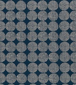 Kiko Fabric by Clarke & Clarke Indigo