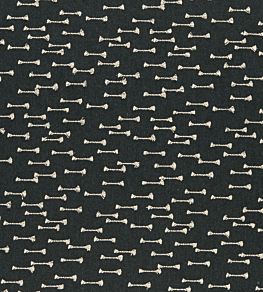Nala Fabric by Clarke & Clarke Charcoal