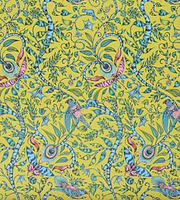 Emma J Shipley Rousseau Wallpaper by Clarke & Clarke Lime