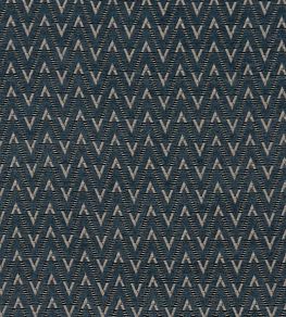 Zion Fabric by Clarke & Clarke Denim