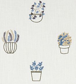 Hidcote Fabric by Clarke & Clarke Denim