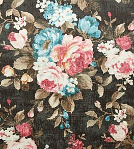 Emeline Fabric by Clarke & Clarke Charcoal