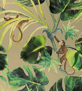 Monkey Business Wallpaper by Clarke & Clarke Gilver