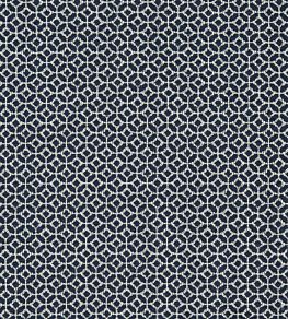 Orbit Fabric by Clarke & Clarke Midnight