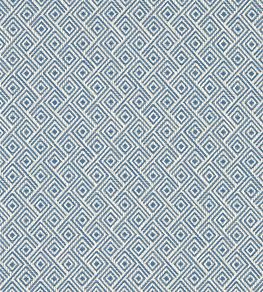 Rhombus Fabric by Clarke & Clarke Denim