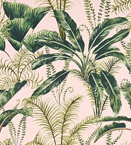 Majorelle Fabric by Clarke & Clarke Blush