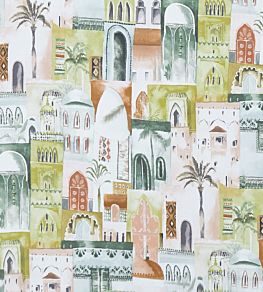 Marrakech Fabric by Clarke & Clarke Apple