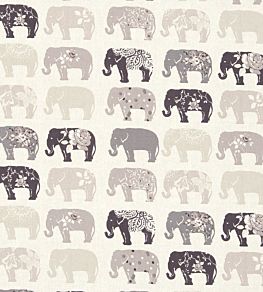Elephants Fabric by Studio G Natural