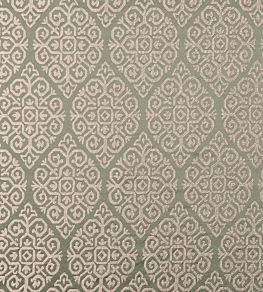 Zari Fabric by Clarke & Clarke Sage