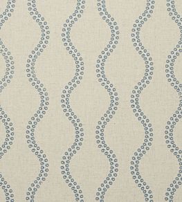 Woburn Fabric by Clarke & Clarke Chambray