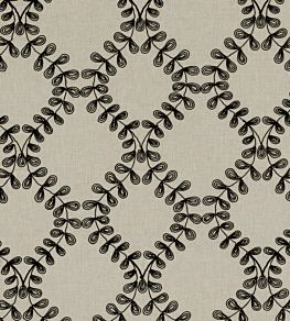 Malham Fabric by Clarke & Clarke Charcoal