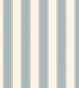 Classic Lines Wallpaper by Caselio Bleu Ciel