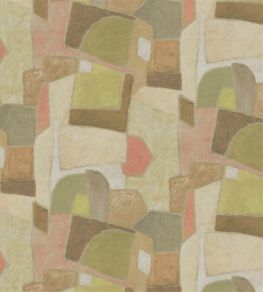 Clay Collage Fabric by Designers Guild Terracotta