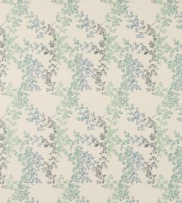 Clemence Fabric by Jane Churchill Blue/Aqua