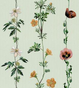 Climbing Flowers Wallpaper by Coordonne Melon