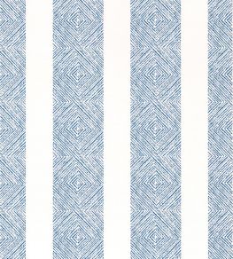 Clipperton Stripe Wallpaper by Anna French Navy