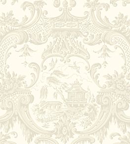 Chippendale China Wallpaper by Cole & Son Ivory