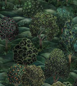 Forest Wallpaper by Cole & Son Forest Greens