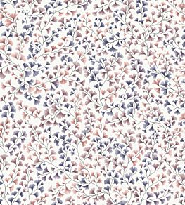 Maidenhair Wallpaper by Cole & Son Mulberry, Ink & Alabaster Pink