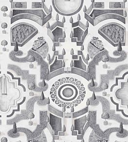 Topiary Wallpaper by Cole & Son Soot
