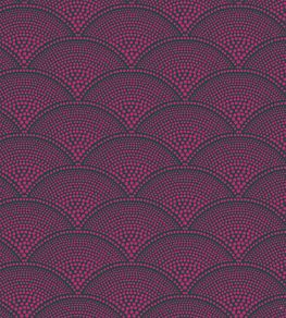 Feather Fan Fabric by Cole & Son Magenta
