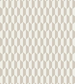 Tile Fabric by Cole & Son Cream/Parchment