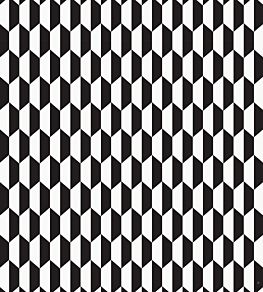 Tile Fabric by Cole & Son Soot/Snow