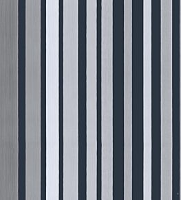 Carousel Stripe Wallpaper by Cole & Son Grey