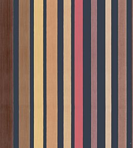 Carousel Stripe Wallpaper by Cole & Son Pink