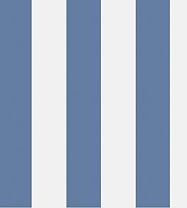 Glastonbury Stripe Wallpaper by Cole & Son Nautical Blue