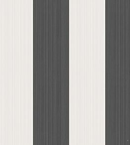 Jaspe Stripe Wallpaper by Cole & Son Black/White