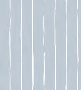 Marquee Stripe Wallpaper by Cole & Son Pale Blue