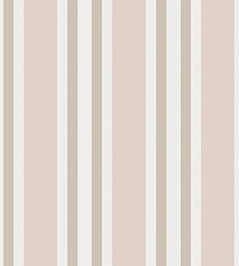Polo Stripe Wallpaper by Cole & Son Soft Pink